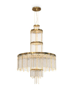 LUXXU: 47-Light Crystal Modern Chandelier